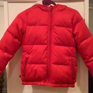 Athleta Girls Reversible Down Coat